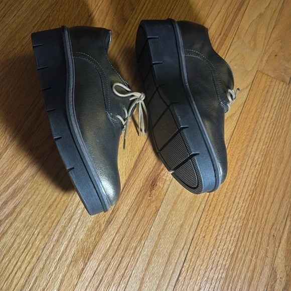 Clark’s Airabell Women’s Black Leather Shoes Size 9 - Picture 11 of 12